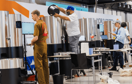 Stronghold - "Stronghold S9X" skrudintuvai debiutavo parodoje "World of Coffee" Kopenhagoje